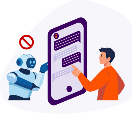 social media without robots